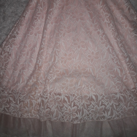 👑Disney Cinderella Girl's Lace Dress - Picture 2 of 5